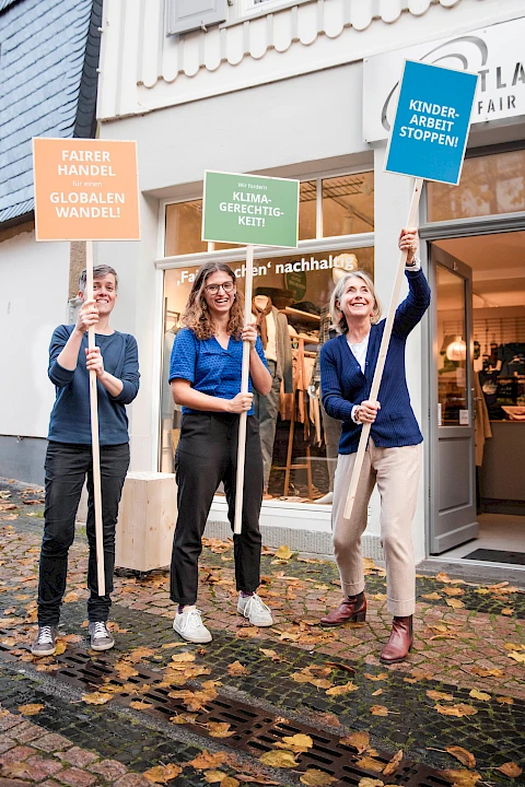 Starke Forderungen der Weltläden